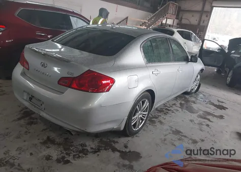 2012 Infiniti G25 Journey from USA, damaged, VIN JN1DV6APXCM811483